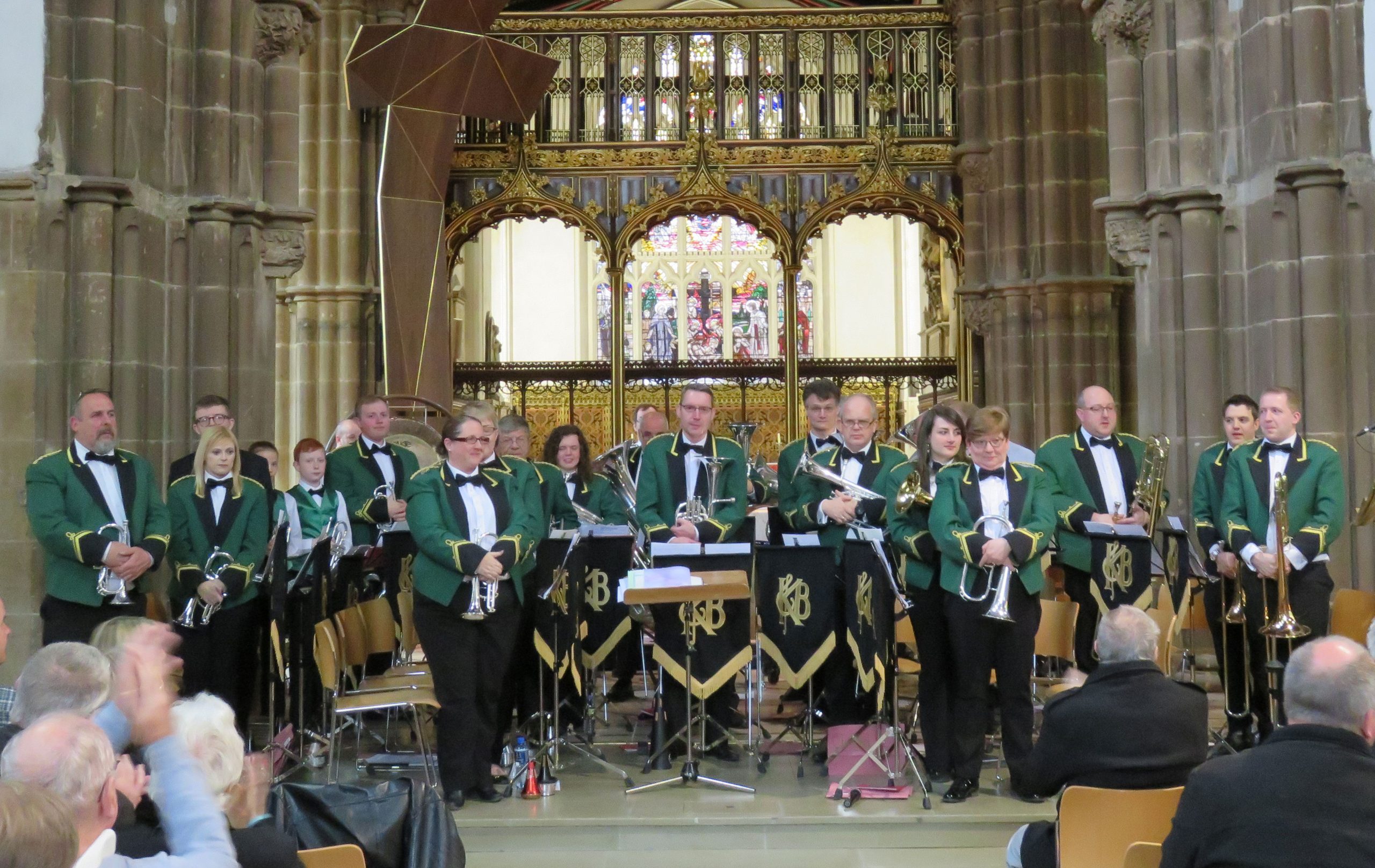 Kibworth Brass Band Leicester Cathedral